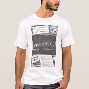 1929 Nash advertentie T-shirt