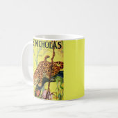 1929 St. Nicholas magazine cover leopard Koffiemok (Voorkant links)