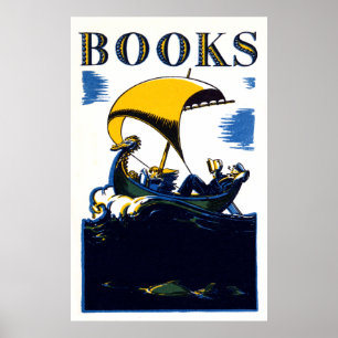 1930 Boeken Poster