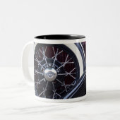 1930 Ford A Classic Car Tweekleurige Koffiemok (Voorkant links)