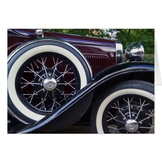 1930 Ford A Oldtimer (Voorkant Horizontaal)
