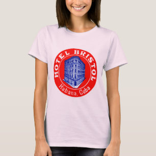1930 Hotel Bristol Cuba T-shirt