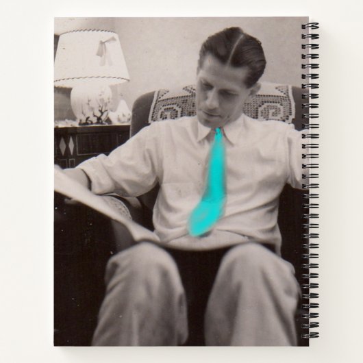 1930 lecture du journal (Dos)