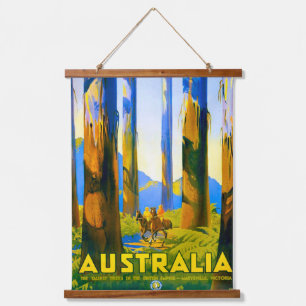 1930 Percy Trompf Australian Travel Poster Hangend Wandkleed