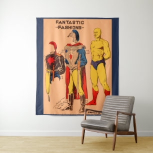 1930 Prins Barin van Flash Gordon paperdoll Wandkleed