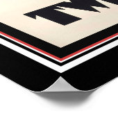 1930 Twining Tea Ad door Charles Loupot Poster (Hoek)