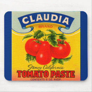 1930s Claudia tomato paste label Muismat
