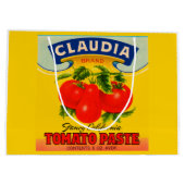 1930s Claudia tomato paste print Groot Cadeauzakje (Achterkant)