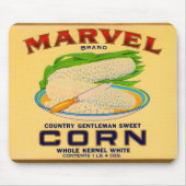 1930s Etiket van marvel-maïs in blik Muismat (Voorkant)