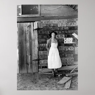 1930s het Collectie van het Bord van de Vergunning Poster