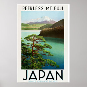 1930s Japan Vintage Reisposter Poster