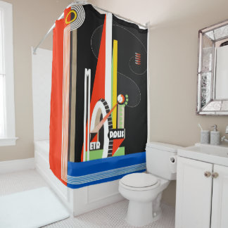 1930's Movie Shower Curtain Douchegordijn