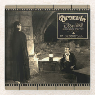 '1931' "Dracula" Classic Horror Glass Onderzetter