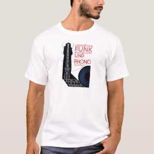 1931 Duitse radio- en muziekuitzending T-shirt