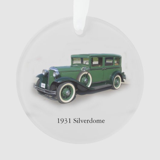 1931 Silverdome acrylornament Ornament (voorkant)