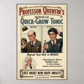 1932  haar Quick-Grow Tonic Adverteren Poster (Voorkant)