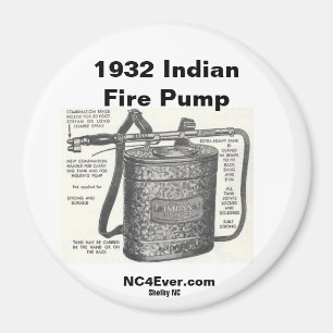 1932 Indische vuurpomp Magnet Magneet