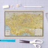 1932 Los Angeles herstelde de Ontvanging van de K Tissuepapier (Craft)