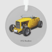 1932 Roadster Acrylversiering Ornament (achterkant)