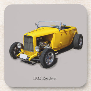 1932 Roadster ensemble de 6 dessous de verre