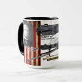 1933 Amerikaans M2 Browning Heavy Machine Pistool Mok (Voorkant links)
