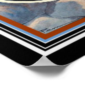 1933 Art Déco Le Sourire Poster 16x20 (Coin)