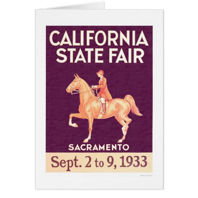 1933 California State Fair (Voorkant)