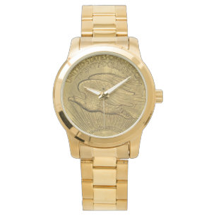 1933 het Dubbele Gouden Muntstuk van Eagle Horloge