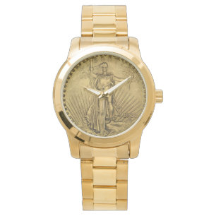1933 het Dubbele Gouden Muntstuk van Eagle Horloge