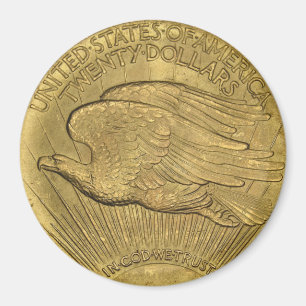 1933 het Dubbele Gouden Muntstuk van Eagle Magneet