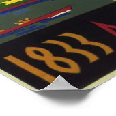 1933 Het eerlijke Poster van Chicago World (Hoek)