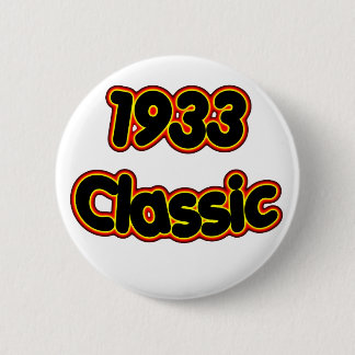 1933 Klassiek Ronde Button 5,7 Cm