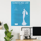 1933 Sophisticated Lady Poster (Thuiskantoor)