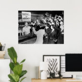 1933 TOAST TOT EIND VAN HET VERBOD POSTER (Thuiskantoor)