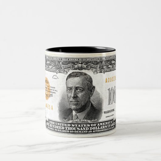 1934 100 Duizenden dollars Mok van het goudcertifi (Center)