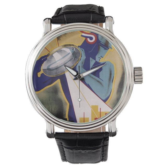 1934 Art Deco Jaarbeurs Utrecht Horloge (Voorkant)