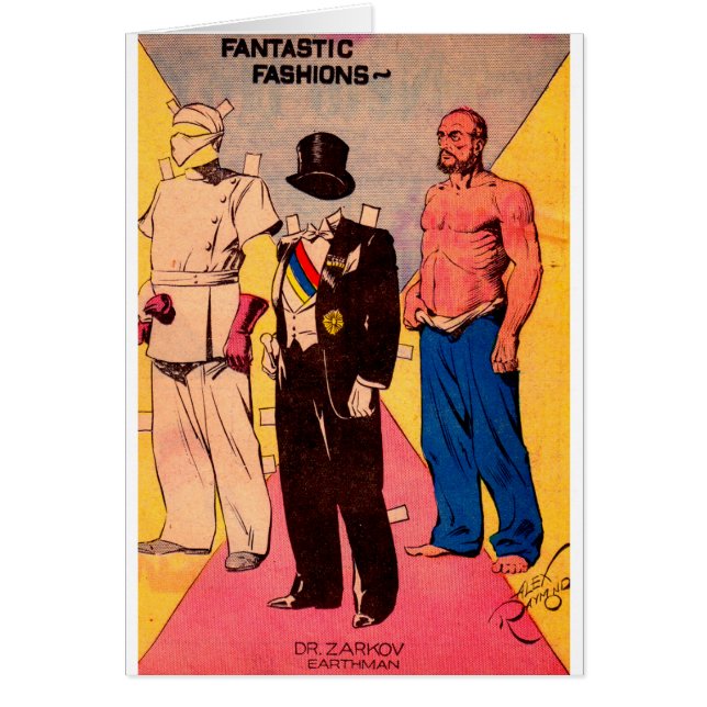 1934 Dr Zarkov poupée papier Flash Gordon (Devant)