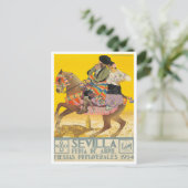 1934 Feria de Sevilla  Briefkaart (Staand voorkant)