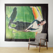 1934 golfdruk wandkleed (In Situ (horizontaal))