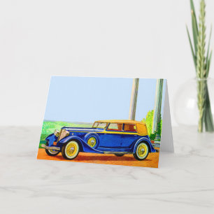 1934 Lincoln model KA Kaart