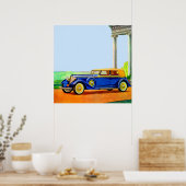 1934 Lincoln model KA Poster (Keuken)