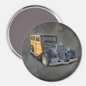 1934 WOODIE MAGNEET (Voorkant / Achterkant)