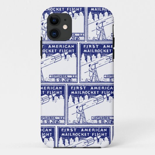1935 Amerikaanse raketpost Case-Mate iPhone Case (Achterkant)