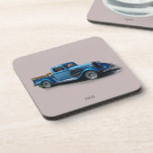 1935 Blue Truck set van 6 onderzetters (Linkerzijde)