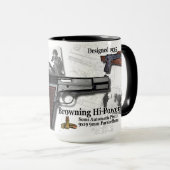 1935 brunissant élevé la tasse de café de pistolet (Devant droit)
