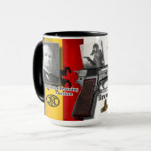 1935 brunissant élevé la tasse de café de pistolet (Devant gauche)