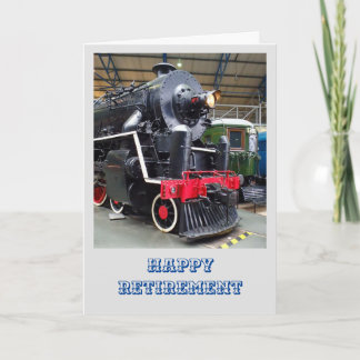 1935 KF7 Steam Locomotive Retirement card Kaart