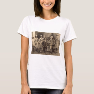 1935 kinderen aan boord kostumeparty t-shirt
