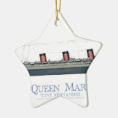 1936 Koningin Mary 1 Keramisch Ornament (Links)