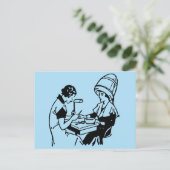 1937  Beauty Parlor Briefkaart (Staand voorkant)